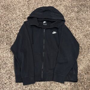 Nike Black Full-Zip Hoodie